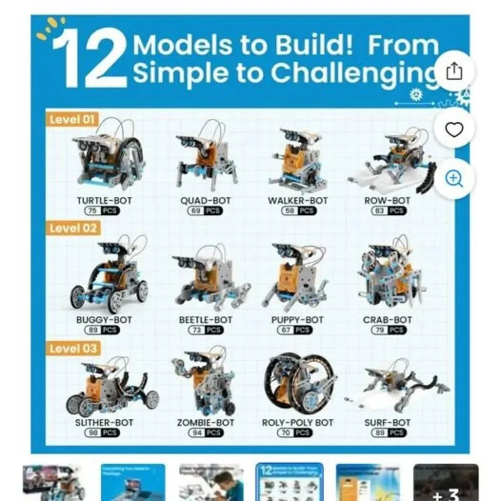 *NEW Solar Robot Creation Kit
